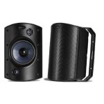 Enceinte d'extrieur atrium 8 sdi polk noire - filaire - 6. 5  - 2 voies - 45 - 27000 hz