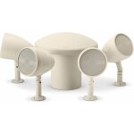 Enceinte d'ext�rieur focal pack 4. 1 4x od sat 5 cr�me + 1x od sub 12 cr�me