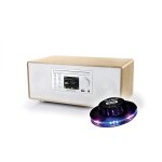 Enceinte hifi bluetooth de salon m - 695 - dbtw - 60 w - bluetooth - cd, cd - r / rw, mp3 - radio pll ...