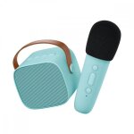 Enceinte karaok� sans fil rechargeable - lalarma - bleu