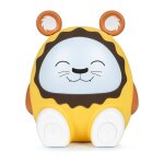 Enceinte lumineuse & veilleuse - bigben - lion - bluetooth 5. 0, 15w, veilleuse reglable, minuterie, ...