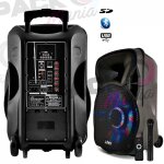 Enceinte mobile batterie party12 - led 700w 12 à leds rvb - usb / bt / sd / fm + pied Enceinte mobile batterie party12 - led 700w 12 à leds rvb - usb / bt / sd / fm + pied