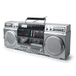 Enceinte portable hifi muse m - 380 gbs ghetto blaster enregistreur de cassette cd radio fm bluetooth ...