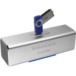 Enceinte portable ma soundstation - son st�r�o - radio fm, lecteur mp3, usb, aux / line - in, prise en ...