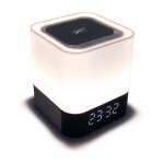Enceintes sans fil bluetooth 4. 0 avec capteur tactile et veilleuse  changement de couleur - compactes ...