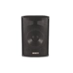 Enceinte sono noire trapezoidale 2 voies, grille 8  / 300w