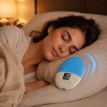 Enceinte sous oreiller bluetooth 6. 0 bruits blancs int�gr�s autonomie 60 h bleu yonis