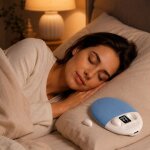 Enceinte sous oreiller avec ecouteurs sans fil bluetooth 6. 0 et bruit bleu yonis