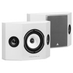 Enceintes surround triangle brs1 blanc vendues par paire