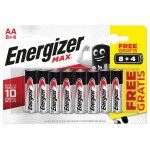 Energizer lot de 12 piles aaa lr03 max alcaline
