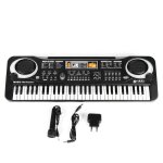 Enfants enfants clavier electronique piano electrique 61 touches instruments de musique avec usb + microphone ...