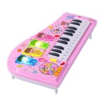 Enfants piano jouet clavier cartoon multi fonction instrument electronique pour dbutants rose