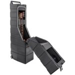 Enki amg - 2 electric guitar case etui de voyage pour deux guitares electriques
