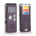 Enregistreur num�rique vocal voix dictaphone 8gb go usb mp3