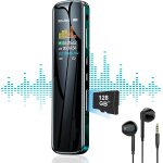 Enregistreur vocal num�rique 128 go - enregistreur � activation vocale avec lecture � double microphone ...