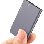 Enregistreur vocal num�rique magn�tique 64 go - batterie longue de 40 heures - appareil d'enregistrement ...