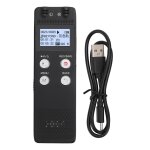 Enregistreur vocal numrique multifonction, son clair, enregistrement en un clic, lecteur mp3, petit ...