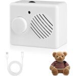 Enregistreur vocal pour peluche, 360 secondes mini enregistreur vocale programmable, boîte vocale diy ... Enregistreur vocal pour peluche, 360 secondes mini enregistreur vocale programmable, boîte vocale diy ...