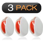 Enrouleur automatique de cordon pour �couteurs et c�bles - lot de 3, pvc et abs durables, design portable, ...