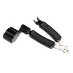 Enrouleur de cordes de guitare 3 en 1, coupe - cordes et extracteur de chevilles de chevalet Enrouleur de cordes de guitare 3 en 1, coupe - cordes et extracteur de chevilles de chevalet