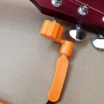 Enrouleur de cordes de guitare 3 en 1, extracteur de broches de cordes + coupe - cordes, outil de guitare, ...