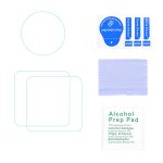 Ensemble de 1 / 2 films d'objectif de cam�ra, film d'�cran avant et arri�re, emballage d'alcool, chiffon ...