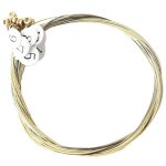 Un ensemble de 16 cordes de harpe lyre corde en mtal de remplacement pour harpe lyre