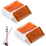 Ensemble de 2 colophanes naturelles pour violon et violoncelle, amliore la prononciation et l'adhrence ...
