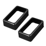 Ensemble de 2 housses de ramassage humbucker, style ouvert, pour guitare electrique, nickel Ensemble de 2 housses de ramassage humbucker, style ouvert, pour guitare electrique, nickel