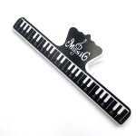 Ensemble de 2 pinces pour partitions musicales le noir Ensemble de 2 pinces pour partitions musicales le noir