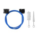 L'ensemble de 3 pi�ces pour la trompette trombone laiton buse de soufflage nettoyeur valve brosse tige ...