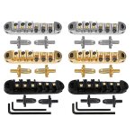 Ensemble de 3 rouleaux de guitare electrique, chevalet, goujons tune o - matic et clé hexagonale pour ... Ensemble de 3 rouleaux de guitare electrique, chevalet, goujons tune o - matic et clé hexagonale pour ...
