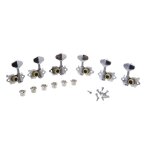 Ensemble 3r 3l pour accordeur de cordes de guitare de style grover, equipement ouvert, cheville de r�glage, ...