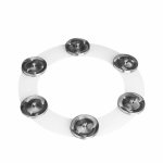 Ensemble de batterie salut chapeau tambourin avec range de jingles en acier equipement charleston instruments ...