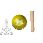 Ensemble de bols chantants tib�tains pour le yoga et la m�ditation avec maillet en bois