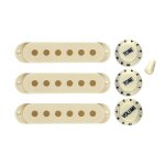 Ensemble de boutons de rechange pour guitare electrique fender stratocaster strat st, blanc cassé rothko ... Ensemble de boutons de rechange pour guitare electrique fender stratocaster strat st, blanc cassé rothko ...