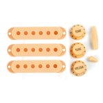 Ensemble de boutons de rechange pour guitare electrique fender stratocaster strat st, jaune rothko et ... Ensemble de boutons de rechange pour guitare electrique fender stratocaster strat st, jaune rothko et ...