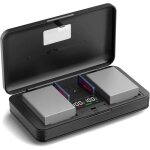 Ensemble chargeur multifonction ps - bls5 bls50 2200ma pour appareils photo olympus om - 5, om - d e ...