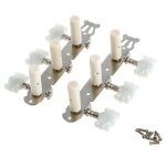 Ensemble de chevilles de réglage de guitare, accordeurs de machine, tête de machine blanche pour guitare ... Ensemble de chevilles de réglage de guitare, accordeurs de machine, tête de machine blanche pour guitare ...