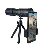 Ensemble complet - t�lescope monoculaire � zoom super t�l�objectif 4k 10 - 300x40mm, avec lentille prisme ...
