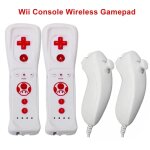 Ensemble de contrôleur dahchuck, motion plus, télécommande wii, manette de jeu pour le contrôle des jeux ... Ensemble de contrôleur dahchuck, motion plus, télécommande wii, manette de jeu pour le contrôle des jeux ...