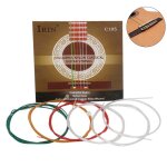 Ensemble de cordes pour guitare acoustique classique c105, arc - en - ciel coloré de haute qualité (. ... Ensemble de cordes pour guitare acoustique classique c105, arc - en - ciel coloré de haute qualité (. ...