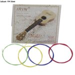 Ensemble de cordes de ukulele colorées en nylon arc - en - ciel, pièce de rechange durable pour guitare, ... Ensemble de cordes de ukulele colorées en nylon arc - en - ciel, pièce de rechange durable pour guitare, ...