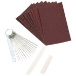 Ensemble de fichiers de guitare acoustique chevalet sillet papier de verre pour basse ukulélé slot polish ... Ensemble de fichiers de guitare acoustique chevalet sillet papier de verre pour basse ukulélé slot polish ...
