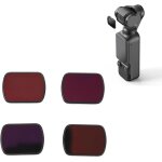 Ensemble de filtres nd magntiques pour osmo 3, paquet de 4 filtres nd16 nd64 nd256 nd1000, ca e en alliage ...