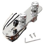 Ensemble de plaque de contrle de guitare prcble, interrupteur de lame a 3 voies charg potentiomtre ...