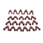 Ensemble de pont de guzheng, 21 pi�ces, accessoires musicaux en bois de s�quoia, premium