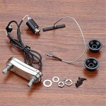 Ensemble de pont de transducteur pi�zo�lectrique pour violon avec bouton de volume de tonalit�