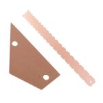 Ensemble de rgles de manche de guitare basse en aluminium - gold leveling ruler