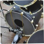 Ensemble de tampons de sourdine de tambour, 10 tampons de sourdine de tambour en mousse, remplacement ...